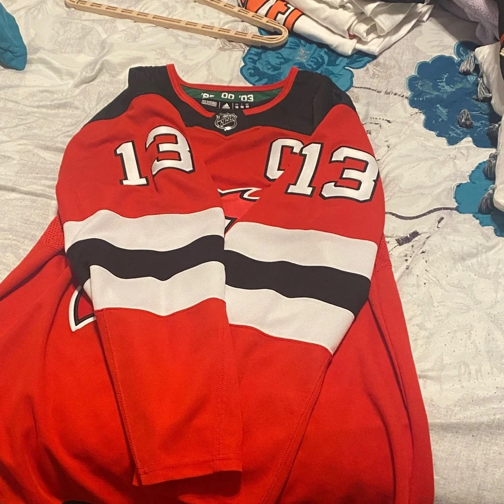 Nico Hischier NJ Devils Jersey - Picture 8 of 9